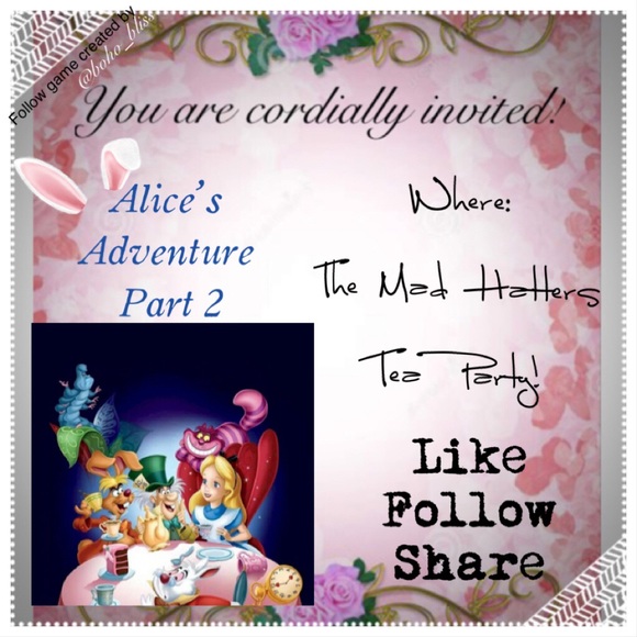 Tops - 🎩The Mad Hatter’s Tea Party🎂🎁🍶